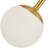 Capri 5-in 100-277V 1-Light ETL Certified Integrated LED Height Adjustable Globe Pendant Lighting-75051171