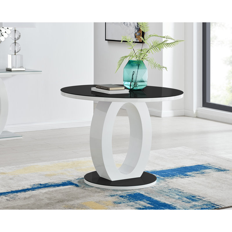 Table de salle à manger Scottsmoor, L 39,4 po x l 39,4 po, Noir