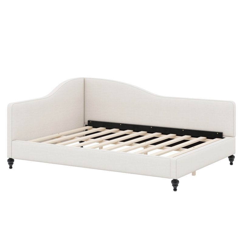 Linen Corner Daybed, Beige, Full