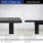 63" x 32" Electric Desk with Touch Screen Memory Controller, 2E1B Series-62405157