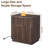 23'' Fluted Nightstand With Mid-Century Modern-605077737