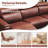 Power Recliner Sofa Set With Adjustable Headrest, Electric Recline, Breathable Leather, Storage Console, And USB Ports For Modern Living Rooms, Recliner