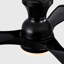 Ventilateur de plafond encastré noir Hot Lights