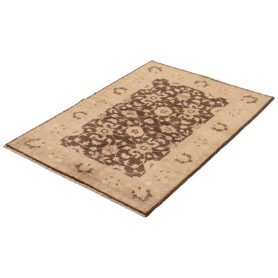 Prshant One-of-a-Kind 4' X 6'5" New Age Wool Area Rug in