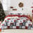 Reversible Christmas Plaid Comforter Set-135989741