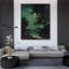 «Moonlight» par Ralph Albert Blakelock - Art mural sur toile tendue avec châssis-1525364626
