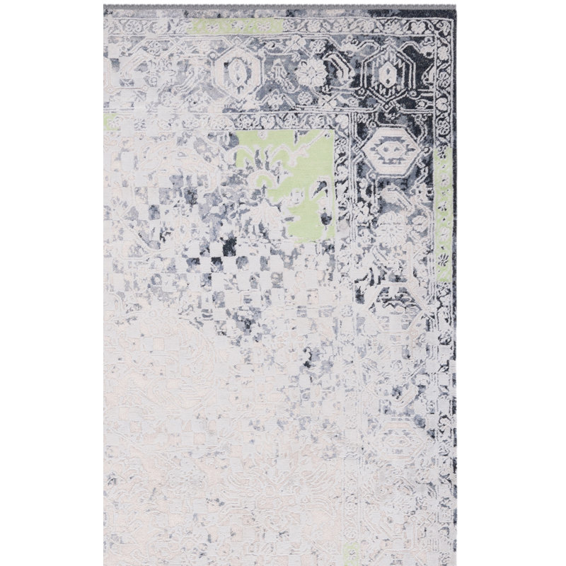 Tapis oriental en laine noué à la main Centennial, Rectangle 6 pi x 9 pi