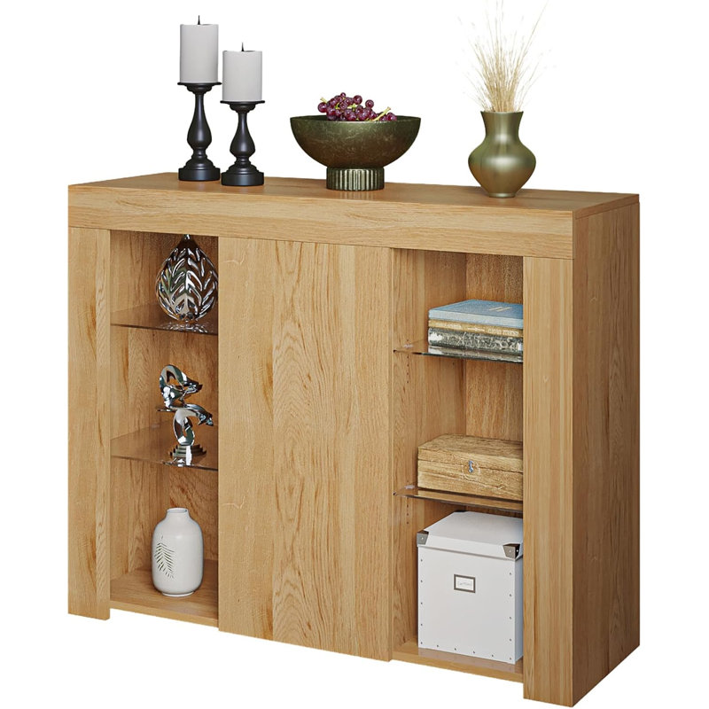 94 cm W Sideboard, Oak