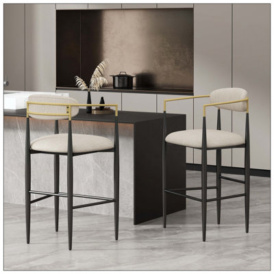 Barstool Set Ideal For Home Kitchen, Bar And Dining Area Seating Needs
