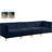 Enson 116.5'' Velvet Sofa-524389122