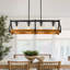 Rodnisha 4-Light Farmhouse Kitchen Island Light