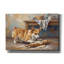  «Pembroke Welsh Corgi In The Kitchen» par Rich Monet, art mural sur toile, 26 po x 18 po