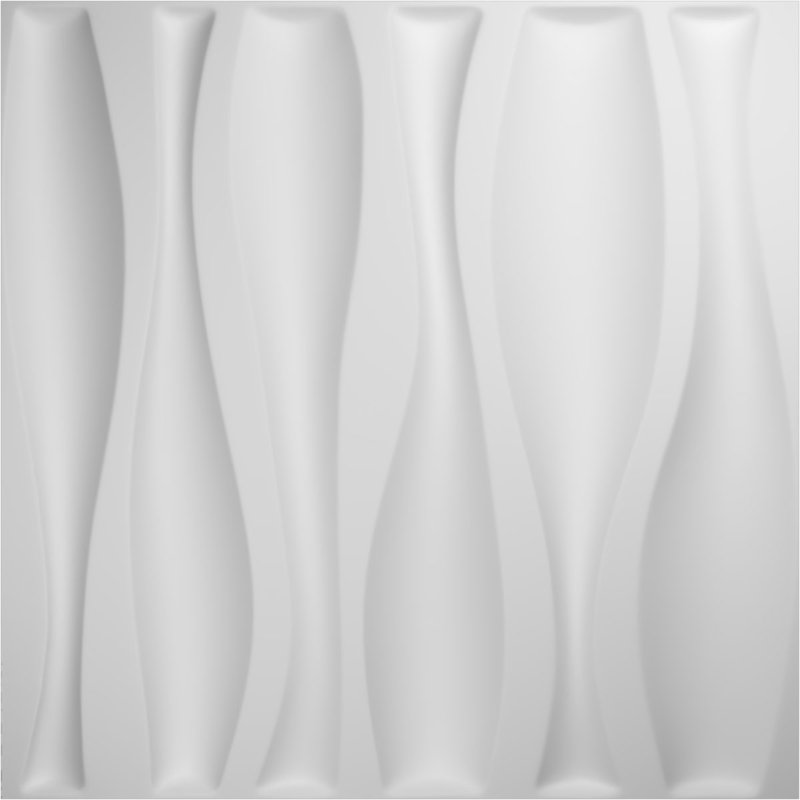Fairfax EnduraWall Decorative 3D Wall Panel, White