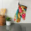 Regal Peacock Oven Mitt Cotton Twill
