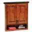 Armoire pour dessus de toilette Fireside Lodge Hickory-2068956117