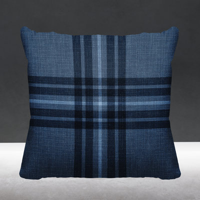 Brady Plaid Cottage Indoor/Outdoor Pillow
