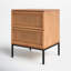 Table de chevet 2 tiroirs Prudhoe-728621391