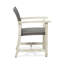 Chaise de salle à manger en bois et osier Hampton (ensemble de 2)-607840540