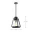 Luminaire suspendu conique à 1 lumière Iola-239980359-239980357