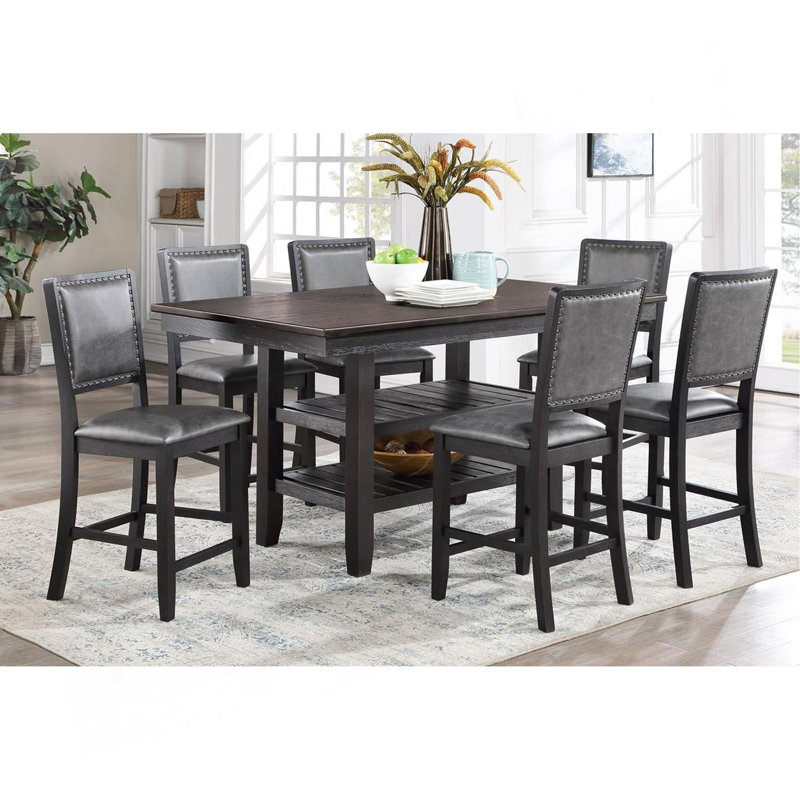 Table de salle à manger à hauteur de cuve 1Pc