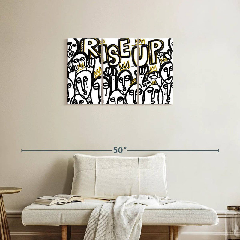 Tergel Rise Up I, 20" H x 33" W