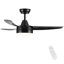 Ventilateur de plafond à DEL moderne 42 po x 42 po x 10,34 po