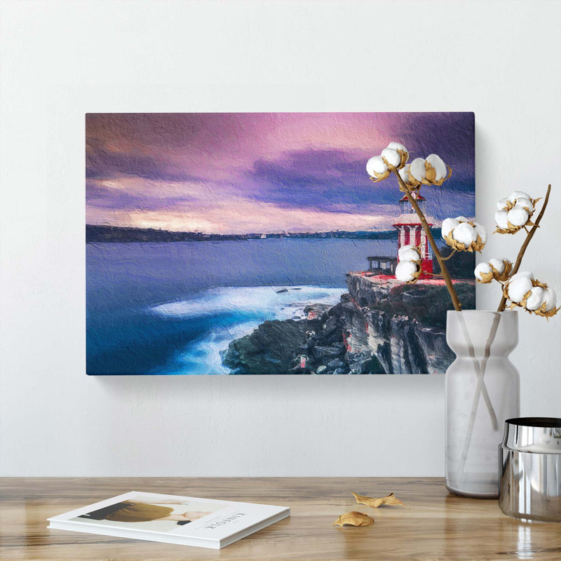 Lighthouse Overlooking Sydney Australia - Wrapped Canvas, 50cm H x 76cm W x 3cm D
