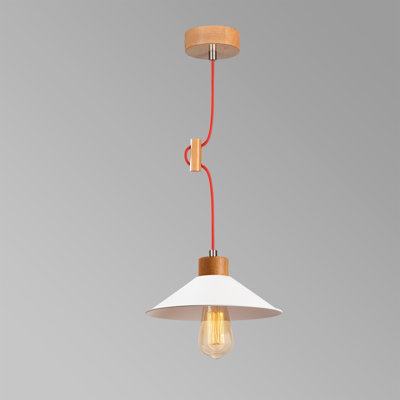 Hennessey 1 - Light Single Cone Pendant