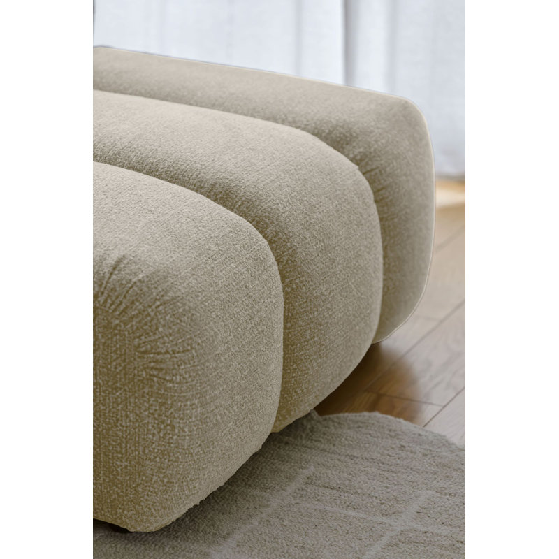 Shell Corner Sofa , Beige, 4, Right Hand Facing