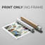 Interaction - Impression sur toile seulement - NON-CADRE-659977929