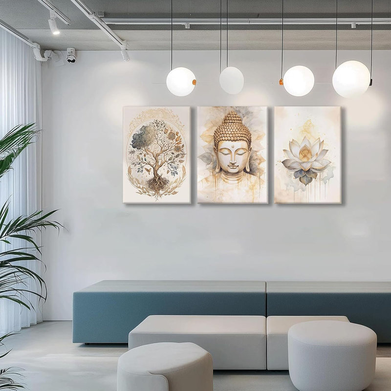 3 Piece Wrapped Canvas Print