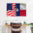 Borges US And Texas Flag-107719277