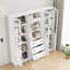 Ensemble de bibliothèques standard H 70,9 po x l 47,24 po (2B + A)-1036336484