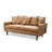 70'' Faux Leather Square Arm Sofa