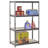 60" H x 36" W x 18" D Silver Vein Shelving Unit