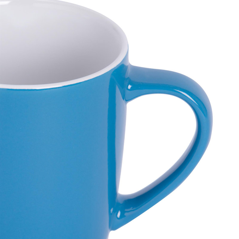 Argon Tableware - Coloured Coffee Mugs, Blue