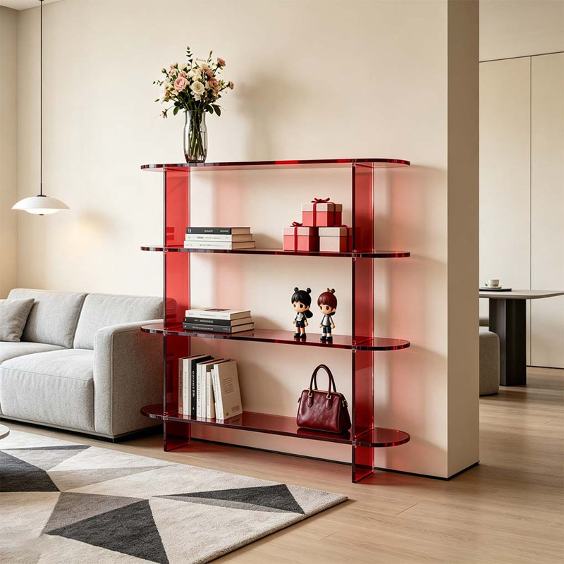 Minimalist Acrylic Entryway Console