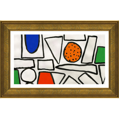 «Surround» par Susan Hable - Peinture encadrée sur papier