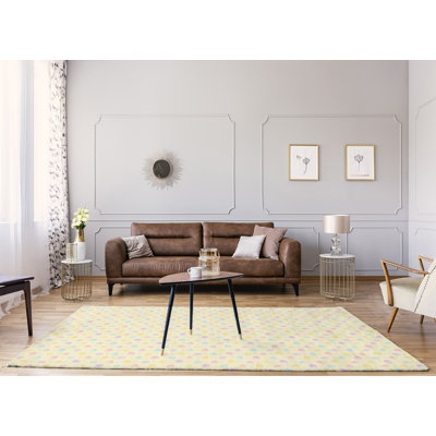Tapis de zone jaune petits gâteaux classic