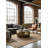 Hammered Antique Brass Coffee Table-170867959