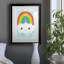 Rainbow Colors - Reproduction d'art graphique encadré-280292786-280292785