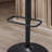 Swivel Height Adjustable Faux Leather Barstool-480198591