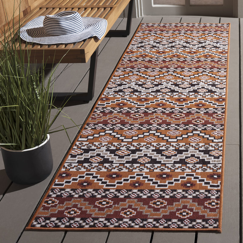 Tapis intérieur / extérieur Northpoint Veranda, Tapis de couloir 2 pi 3 po x 8 pi