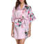 Cerritos Satin Above Knee Bathrobe-409048987-409048990