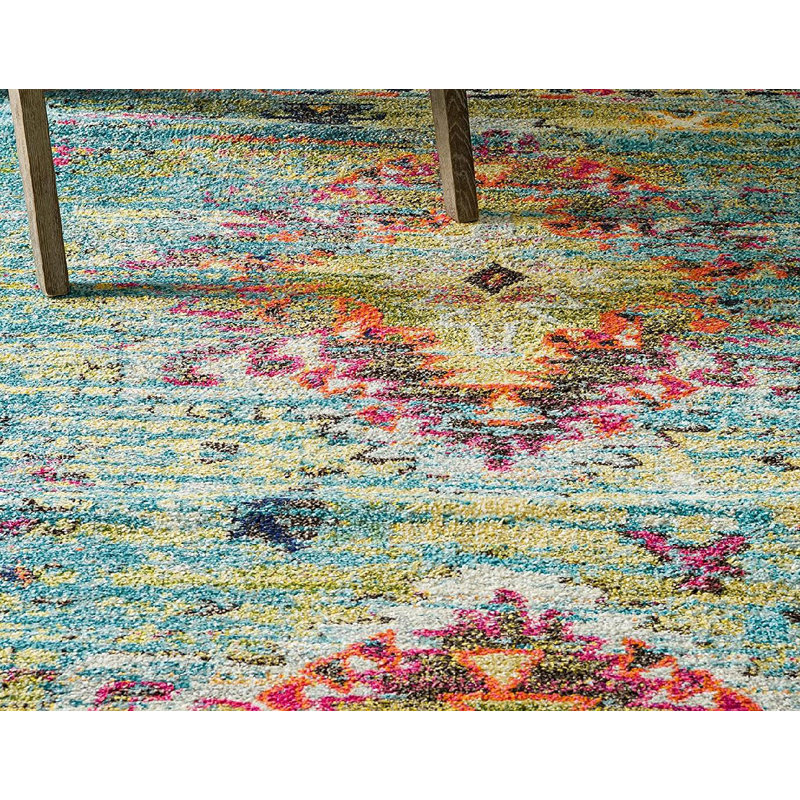 Jahanna Washable Oriental Indoor Rug, Rectangle 8' x 10'
