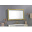 Miroir de salle de bain à DEL avec cadre en aluminium, miroir de meuble-lavabo mural, antibuée, mémoire, 3 couleurs, gradation continue-1527872147-1527872159