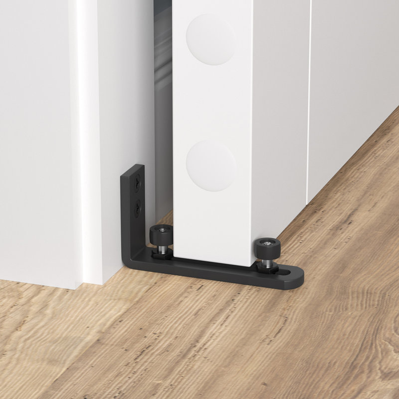 Porte de grange double 84 po, 84 po x 84 po, Gris