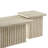 Render Nesting Faux Travertine Coffee Tables Set Of 2 In Travertine
