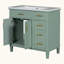 Meuble-lavabo moderne avec lavabo en résine-63440021