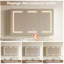 Rectangle Wall Mirror with Cabinet